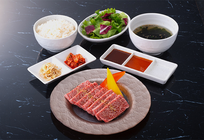 黒毛和牛カルビランチ