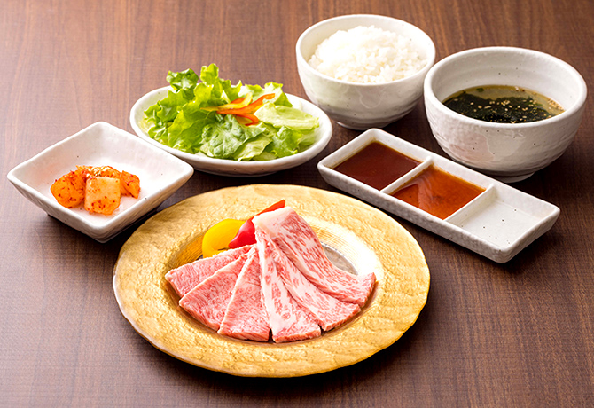 和牛カルビ&和牛ロースランチ (和牛カルビ&和牛ロース)