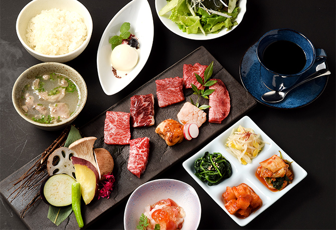 8種のお肉をメインにした彩りランチコース 「彩」 -sai-